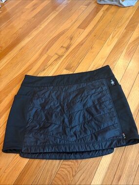 Smartwool Black Quilted Sport Skirt